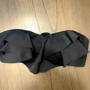 Bikini top black- size M